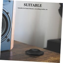 Voetkussen voor Audioapparatuur - Isolatiepads - Geluid Verbeteren - Ruisonderdrukking - 3.9 x 3.9 cm - Zwart — thumbnail 3