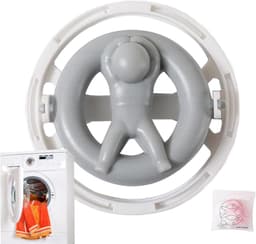 Wasmachine Pluisvanger - Drijvend Haarfilter - Kleding Reinigen - Herbruikbaar Ontwerp - 23 x 20 x 6 cm - Groen — thumbnail 5