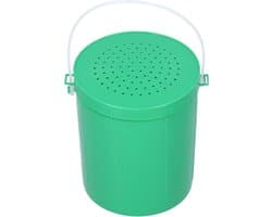 Visemmer met Handvat - Aasbakje Ademend - Levend aas bewaren - Ventilatie op deksel