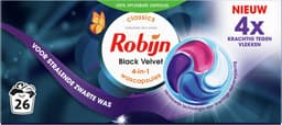 Robijn Wasmiddel - 4-in-1 Wascapsules - Black Velvet - 4 x 26 stuks - 104 Wasbeurten - Voordeelverpakking — thumbnail 2