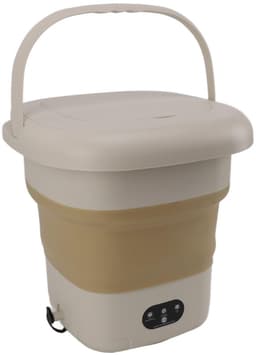 Dailygoods- Wasmachine Opvouwbaar 9L - Draagbare Mini-wasmachine - Hoogwaardige ABS/Siliconen - Geschikt voor Appartementen/Slaapzalen - Lichtgewicht en Compact - Miniwasmachine — thumbnail 1