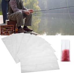 Wateroplosbare zakjes - Snelle afgifte - Gericht vissen - Volledig oplosbaar - 18 x 8 cm - Wit — thumbnail 3