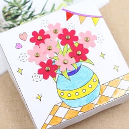 Dailygoods- Patroonklemmen 100 stuks - Mini Ronde Klemmen - Bevestigingsset - Kleurrijke Sluitklemmen - Lichtgewicht Metaal - Voor Knutselen/Scrapbooking - Brads — thumbnail 2