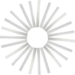 Fruit Beschermzakjes - Netzakken Rozen - Bloemen Verpakken - Sterke Elasticiteit - 300 Stuks - Wit — thumbnail 3