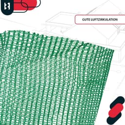 Raschelzak - Aardappelzak Fruitzak - Verse Opslag - Optimale Luchtcirculatie - 35 x 50 cm - Groen — thumbnail 3