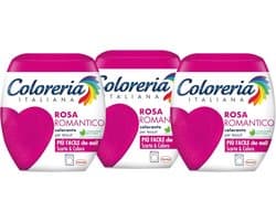 Textielverf Set - Kleding Verf - Kleding Opfrissen - Was Machine Bestendig - 3x 350g - Romantisch Roze