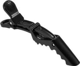 Haarspeldjes Set - Kappers Clips - Professioneel Stylen - Antislip Grip - 11.5 cm Lengte - Zwart — thumbnail 3