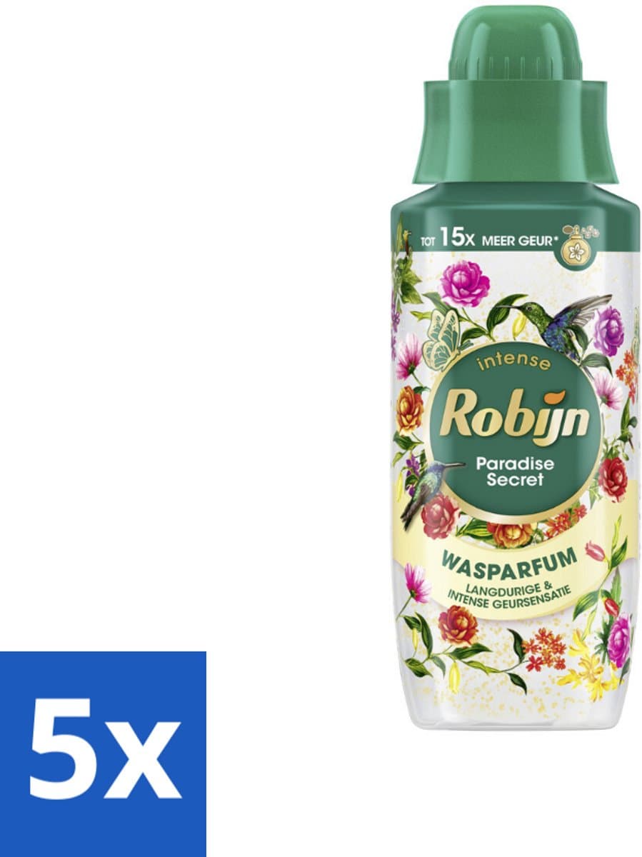 Robijn Wasparfum Paradise Secret 342 ml - Bulkverpakking - 5 stuks — afbeelding 1