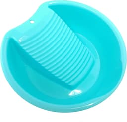 Blauwe Wastafel - Handwasbakje - Delicate Kleding - Ingebouwd Waskwasten - 4 Quart - Blauw — thumbnail 1