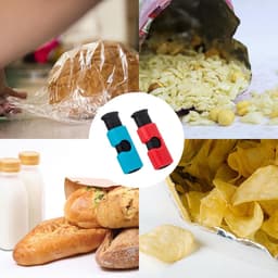 12 Stuks Keuken Opslag Klemmen voor Brood- en Snackszakken — thumbnail 2