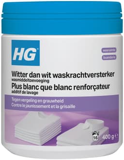 HG witter dan wit waskrachtversterker wasmiddeltoevoeging 400gr — thumbnail 2