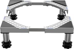 Wasmachine Verhoger - Wasmachine Opbouwmeubel - Wasmachine Sokkel - Anti Slip & Verstelbaar - Ook voor Droger, Koelkast en Vriezer - 350 Kg Draagkracht - 4 Poten - Hoogte 18 - 22 cm - van Imperatoris — thumbnail 1
