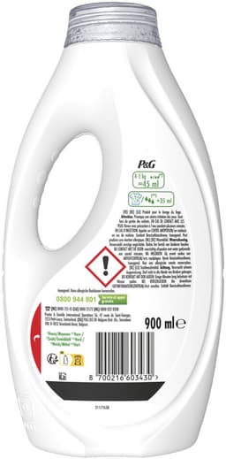 Ariel Vloeibaar Wasmiddel Color +Touch Van Lenor Unstoppables 20 Wasbeurten - 900 ml — thumbnail 3