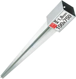 LUN FIX - Hameranker 100x100x2mm - Anker 750mm — thumbnail 1