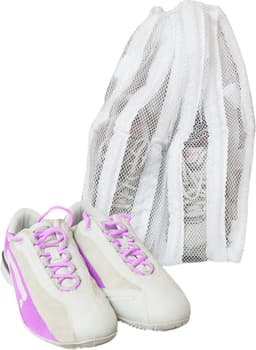 Waszak voor Schoenen - Wasnetten - Wasnet voor Sportschoenen - 70x50 cm - Witte Mesh Waszak - Beschermend en Duurzaam - Inclusief EBOOK — thumbnail 5