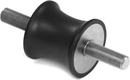 Rubbermagazijn - Tailledemper Type A/F 20/15x19mm - M6 - Set 10 stuks — thumbnail 1