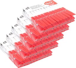 Ibex Wasknijpers - Plastic - 240 stuks (5x48) — thumbnail 1