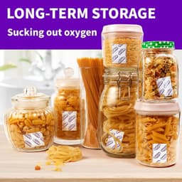 Verpakt - Midukit zuurstofabsorberende stoffen voor voedselopslag 500cc, 100 verpakkingen, voedselveilige verpakkingen voor langdurige voedselopslag, Mason potten, Mylar zakken, inblikken — thumbnail 2