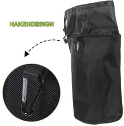 Was-knijperzak voor 150-200 knijpers – Organizer voor binnen en buiten, zwart — thumbnail 4