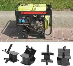 Anti-vibratie voetkussen set voor generatoren en compressoren - 4 stuks — thumbnail 5