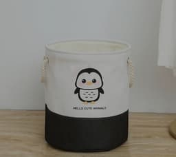 Opbergmand Kinderkamer - Wasmand Kinderkamer - Speelgoedmand Kinderen - Laundry Basket — thumbnail 2