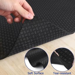 Anti vibratie mat wasmachine 60x60 cm dubbelzijdig antislip waterdichte onderlegmat voor wasmachine en droger — thumbnail 4