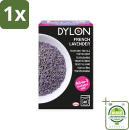 1 x Dylon - Textielverf - French Lavender - All-in-One - Inclusief Zout - 350g - Textielverf - Dylon - Lavendelkleur - Verfstoffen - Textielverfset — thumbnail 1