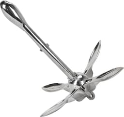 Roestvrijstalen Vouw- en Grapnel Anker - 3.5 lbs — thumbnail 4