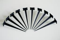 Grondankers 17 cm - Bevestigingsankers voor Onkruidvlies en Multifunctionele Zeilen - 75 Stuks — thumbnail 2