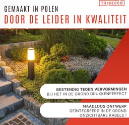 Grondanker voor tuinen - Ø 116 x 300 mm met kabeldoorvoer - Gegalvaniseerd staal — thumbnail 3