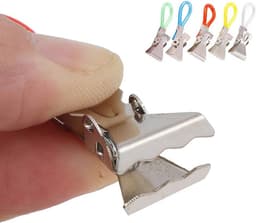 15 stuks multifunctionele handdoekclips en klemmen voor badkamer en keuken - variabele kleuren — thumbnail 5