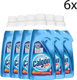 Calgon 3 in 1 Power Gel Wasmachine Reiniger en Anti kalk - 750 ml x6 — thumbnail 1