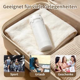 4-in-1 reisdispenserfles, navulbare, lekvrije reisflessen voor shampoo en lotion, ruimtebesparende set met drukpomp voor handbagage en toilettas — thumbnail 2