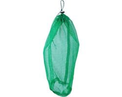 Visnetzak - Vangnet met koord - Vissen en buiten - Snelle afvoer mesh - 60 x 40 cm - Groen