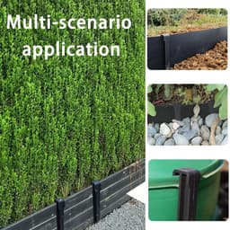 Dailygoods- Grondankers 20 Stuks - Kunststof Haringen - 25 cm - Robuust/Duurzaam - Bevestiging Gazonrandband - Groen/Antraciet - Gazonharing — thumbnail 3