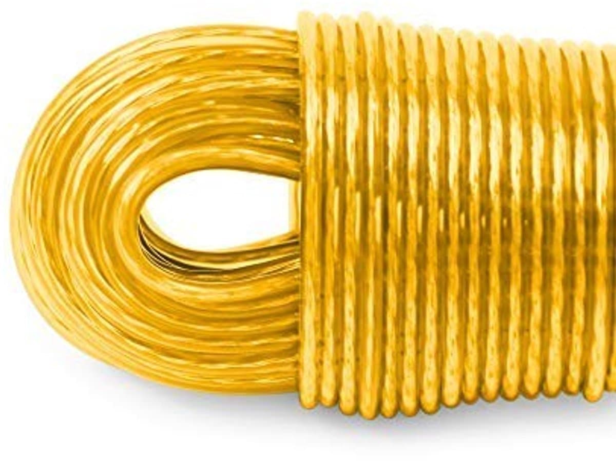 Dailygoods - Waslijn 50 Meter met Stalen Kern - Extra Sterk en Lang — afbeelding 1