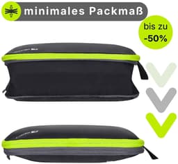 Dailygoods- Compressiekubussen 5-delig - Schoenentas - Waszak - Waterafstotend - Duurzaam - Ruimtebesparend - Opbergkubussen — thumbnail 5