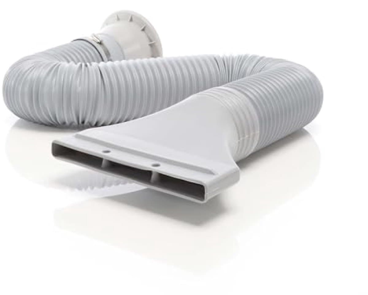 PromoHome Flexibele afvoerslang voor airconditioning 0,7-1,7 m - 116 mm diameter - uitlaatslang voor airco, droger en afzuigkap — afbeelding 1