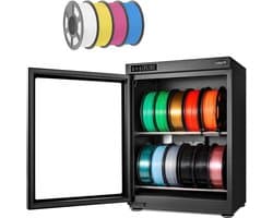 Droogkast Filament - Filament Droger - 3D Printen - Intelligente Vochtigheidsregeling - 70L - Meerkleurig