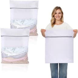 Grote Herbruikbare Wasnetten voor de Wasmachine - 50 x 60 cm, Ideaal voor Shirts, Truien en Broeken — thumbnail 1