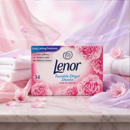 Lenor Droogtrommeldoekjes Pink Blossom 34 Sheets — thumbnail 5