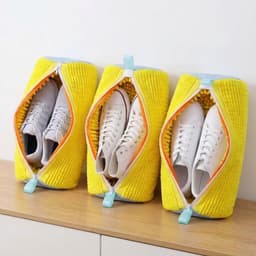 2 stuks schoenwaszak, wasmachine, herbruikbare waszak, anti-vervorming, schoenenzak, wasmachine, 360 graden - ShopVlot — thumbnail 4