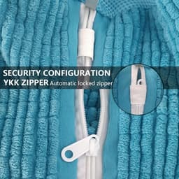 SnelShoppen - 2 Stuks Schoenwaszakken, Ademend Chenille Schoenwaszak met Rits, Waszak voor Wasmachine en Droger, Perfect voor Schoonmaken van Schoenen — thumbnail 5