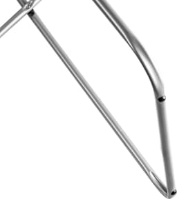 Droogrek, 180 x 55 x 101 cm - luchtstroomwasrek, wasdroger met antislipvoeten, vleugelwasdroger, kleding - Zilver Kadax — thumbnail 4
