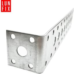 20 Stuks Platte Stalen Betonankers - Ideaal voor Houten Constructies en Verankering — thumbnail 4