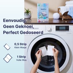 Pure Laundry Club Wasstrips - Pure Berry - 100 Wasbeurten - Krachtige Reiniging - Plasticvrij Wasmiddel - Wasmiddeldoekjes voor Wit, Kleur & Zwart — thumbnail 4