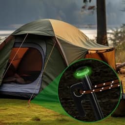 Grondankers 35 cm - 8 Stuks Metalen Haringen voor Camping en Outdoor Activiteiten — thumbnail 1