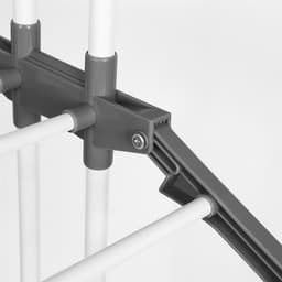 PIPIPOXER Droogrek Inklapbaar op Wielen – Wasrek Droogtoren Staand - Ruimtebesparend-Gebroken wit — thumbnail 5