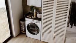 Wasmachine Kast - Ombouw - Verhoger - Meubel - Opbergkast — thumbnail 5