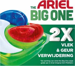 Ariel 3in1 Wasmiddel Pods The Big One Original 15 stuks — thumbnail 5